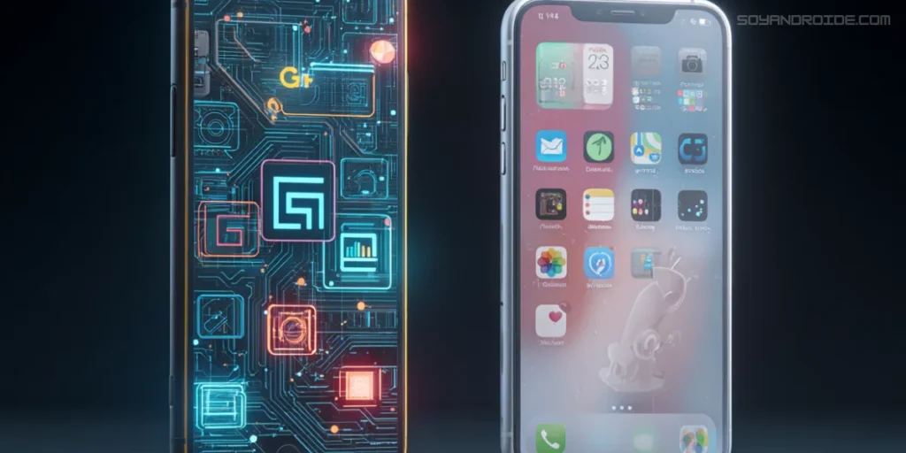 Android vs. iOS en funciones de IA: ¿dónde se siente más natural?